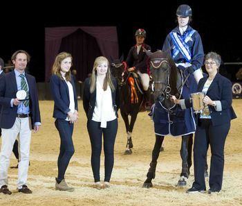 Lottie Tutt adds her name to the Blue Chip Pony Newcomers Championship roll of honour Lottie Tutt adds her name to the Blue Chip Pony Newcomers Championship roll of honour
